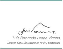 Assinatura do DIretor Itaipu