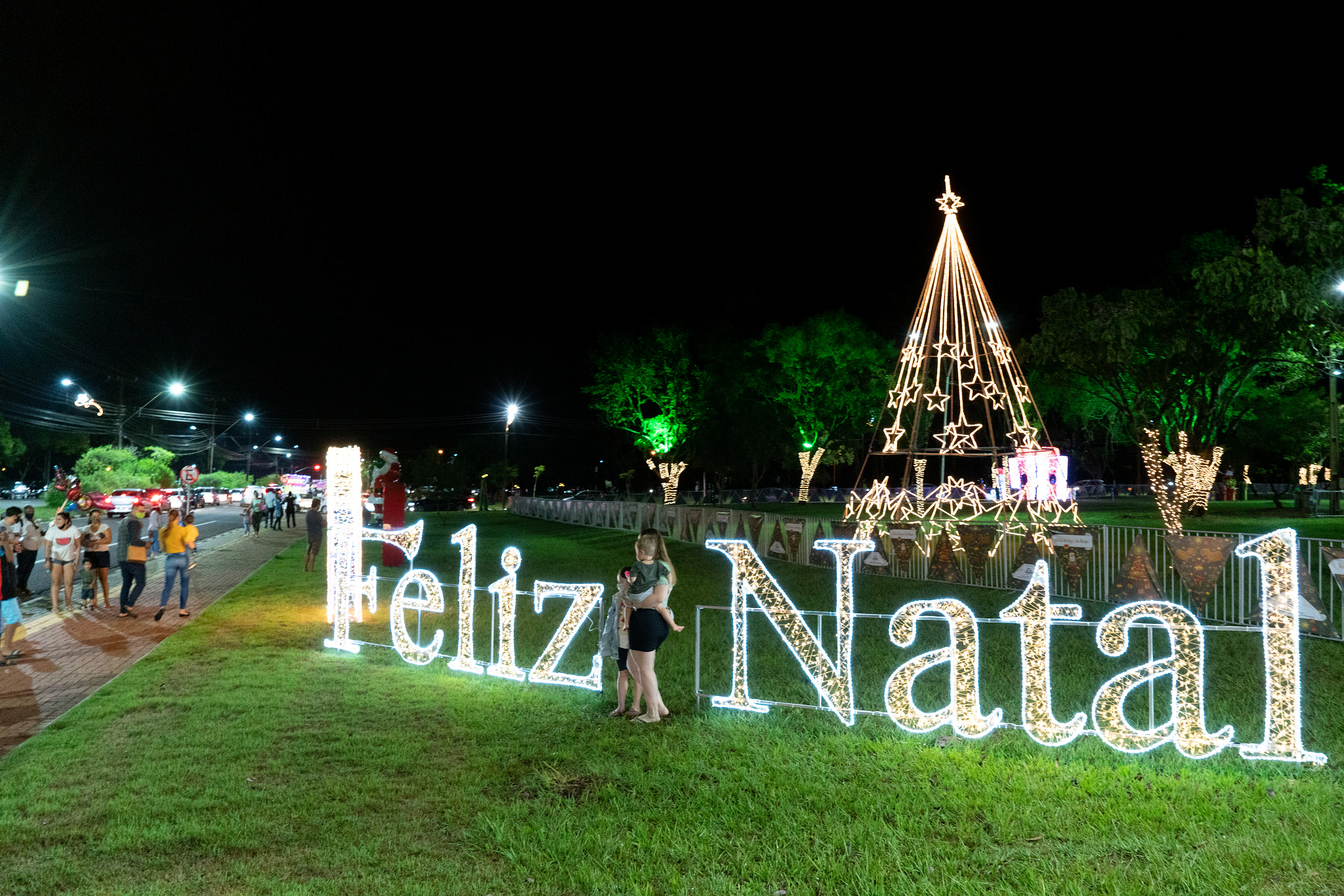 Decoração de 2020 foi um sucesso de público, respeitando o distanciamento imposto pela pandemia. Foto: Sara Cheida.