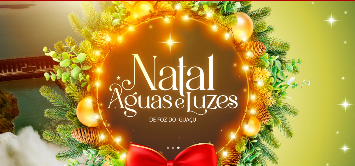 Natal de Águas e Luzes de Foz será aberto oficialmente nesta quarta-feira  (1º) | ITAIPU BINACIONAL