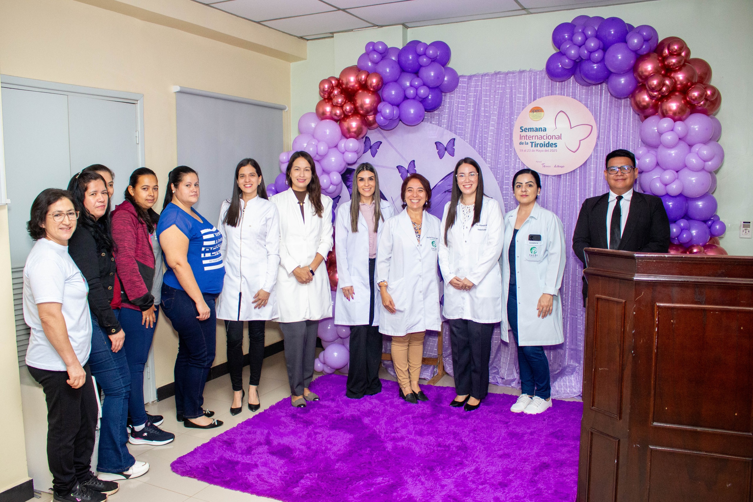 Campaña de concienciación sobre la salud tiroidea reunió a especialistas en la Fundación Tesãi