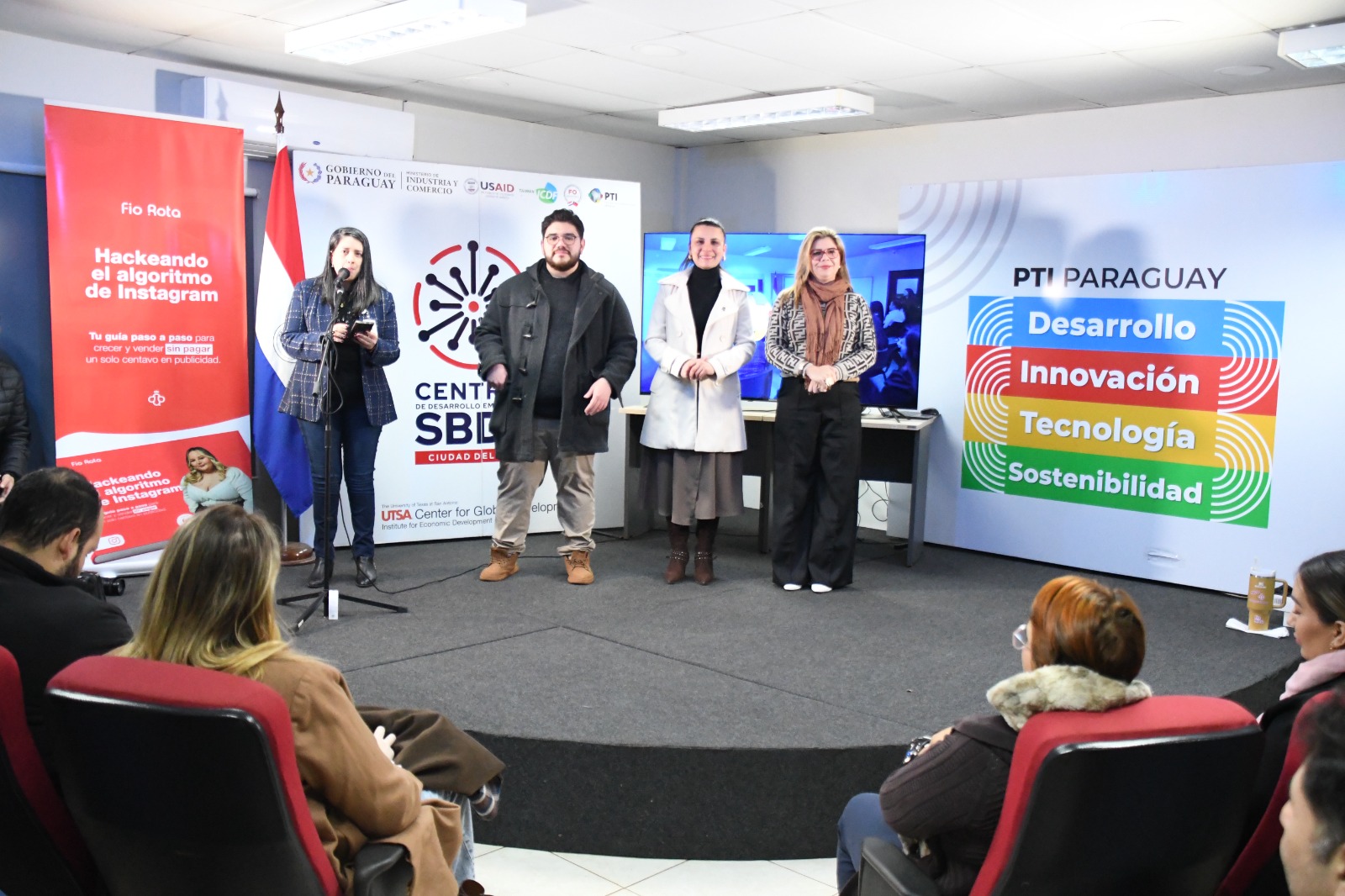 Centro de Desarrollo Empresarial del PTI-PY ofrece charlas sobre mentalidad empresarial para MIPYMES
