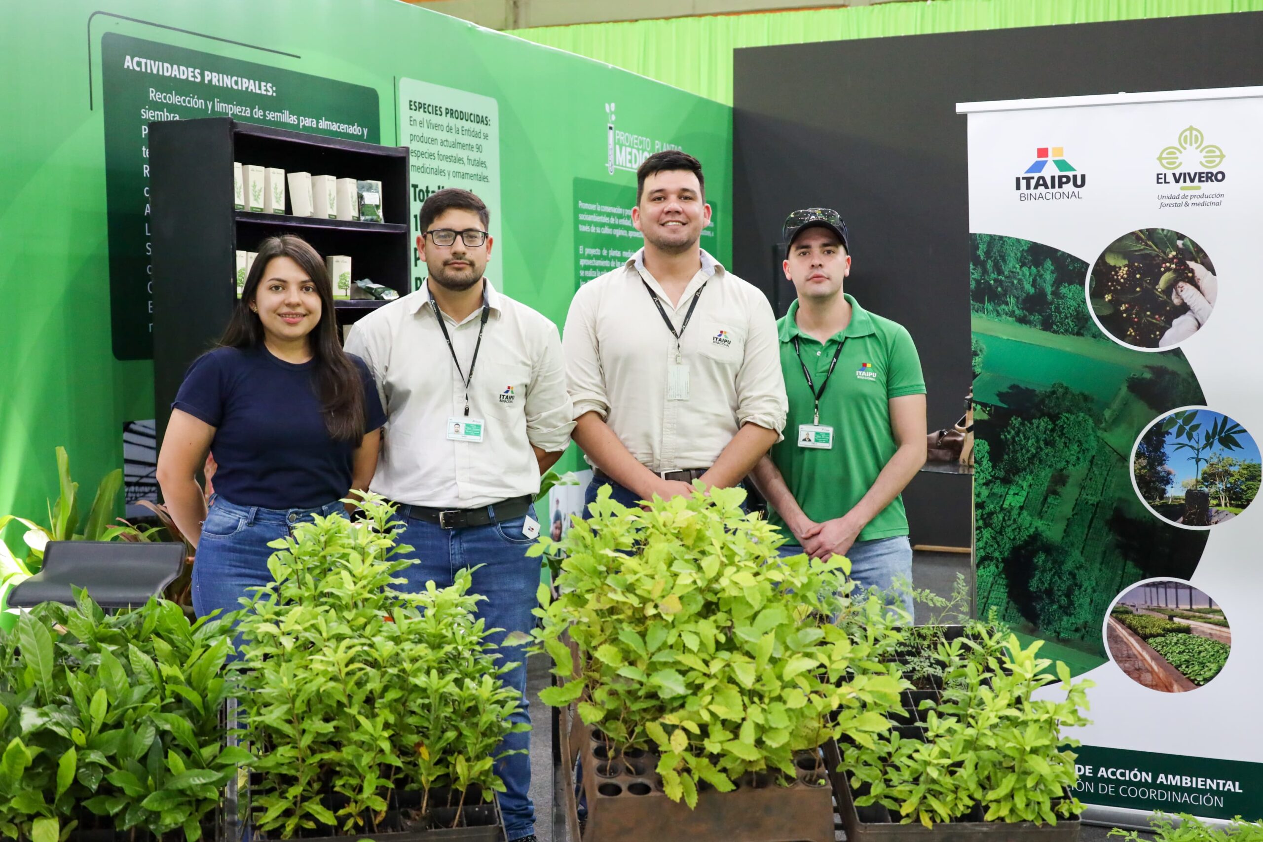 ITAIPU presenta sus iniciativas de protección de la biodiversidad en la Expo Ambiental Caaguazú