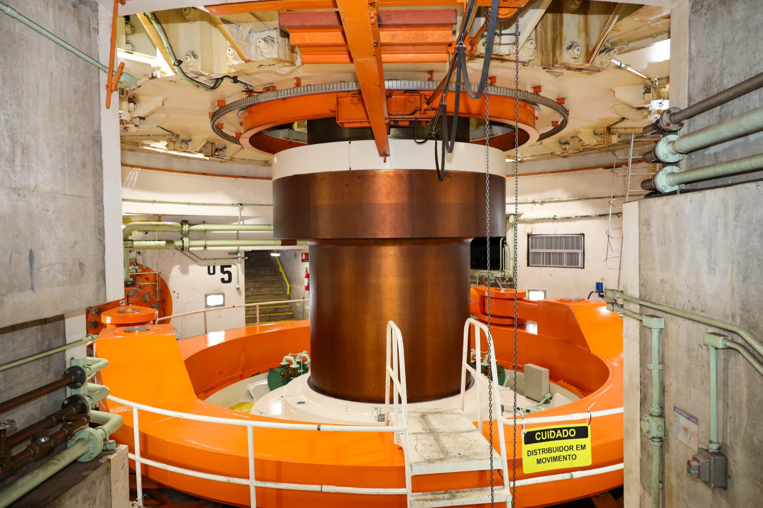 Concluyó el mantenimiento trienal de la U05 en la Central Hidroeléctrica ITAIPU
