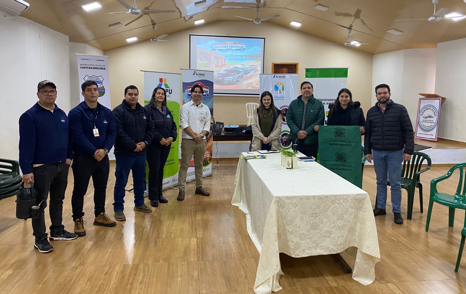 ITAIPU apoya actividades ambientales para un Rally Mundial sustentable en Paraguay
