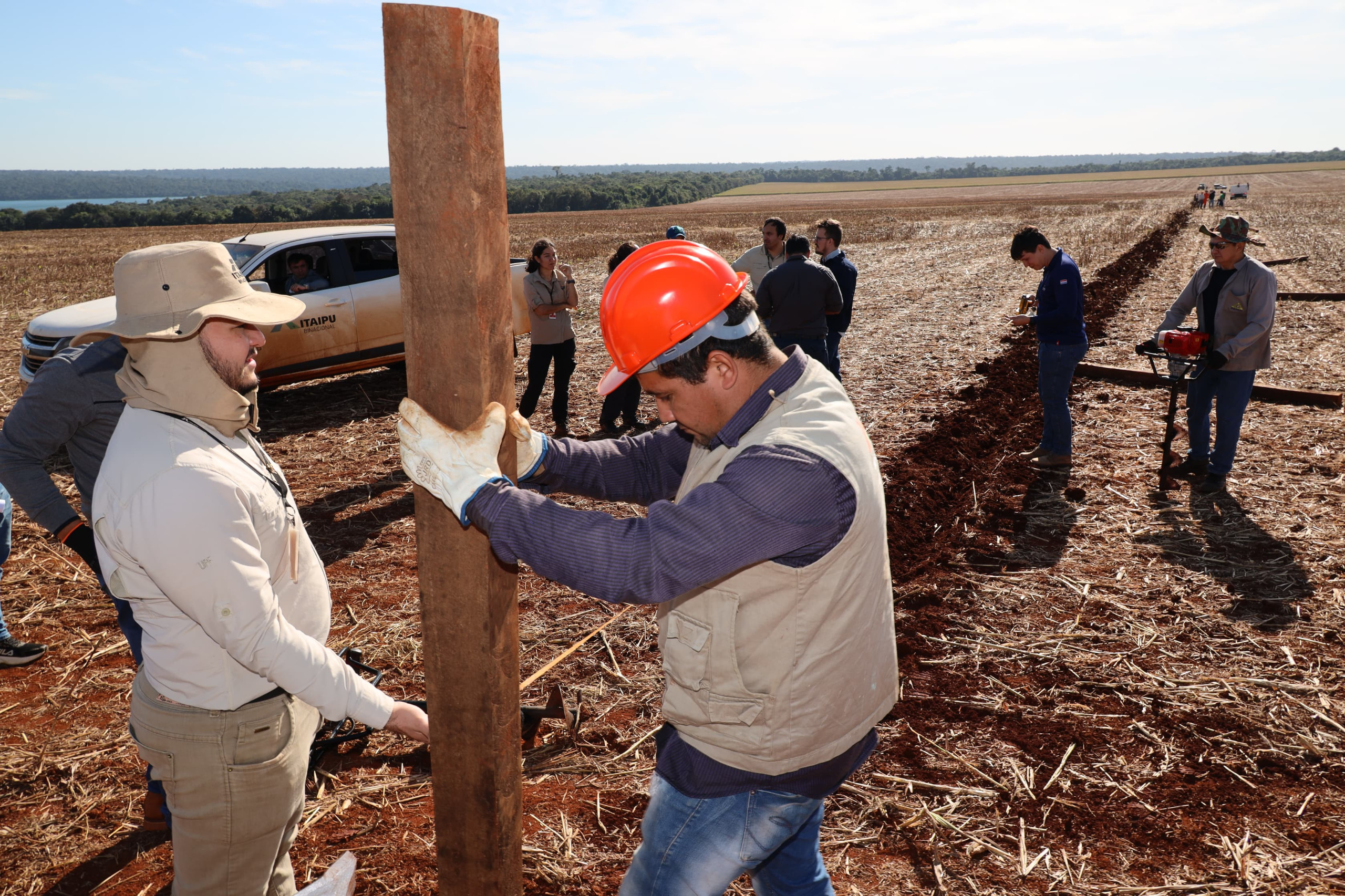 ITAIPU recupera 70 hectáreas de la Reserva Natural Itabó que estaban ocupadas irregularmente