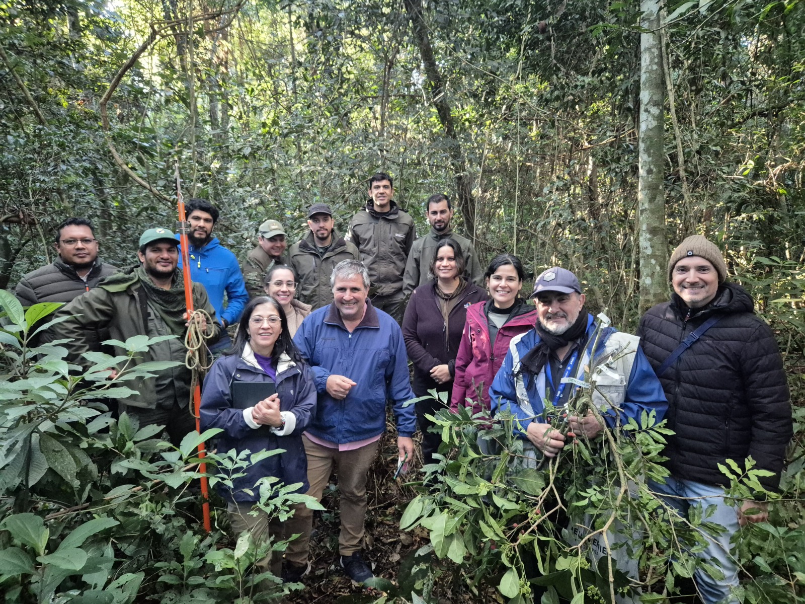 Dictan taller sobre medición de rasgos funcionales de plantas del Bosque Atlántico del Alto Paraná