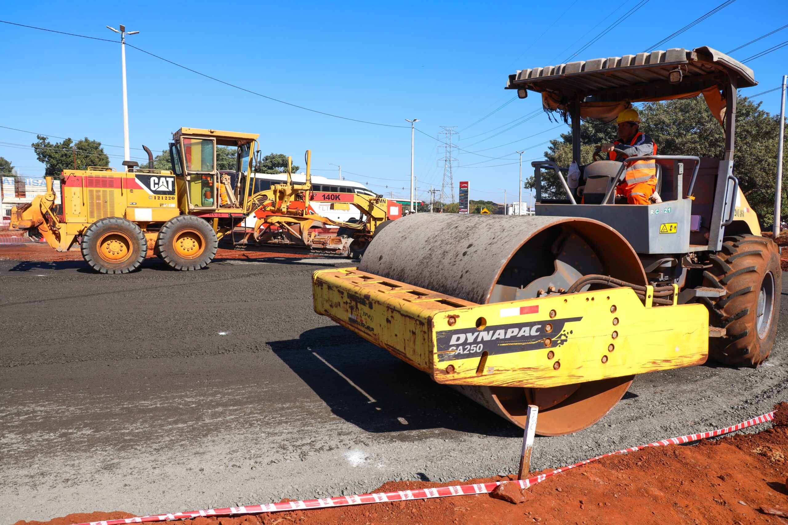 Avanzan las obras de retornos del futuro viaducto del km 10 – CDE financiado por ITAIPU