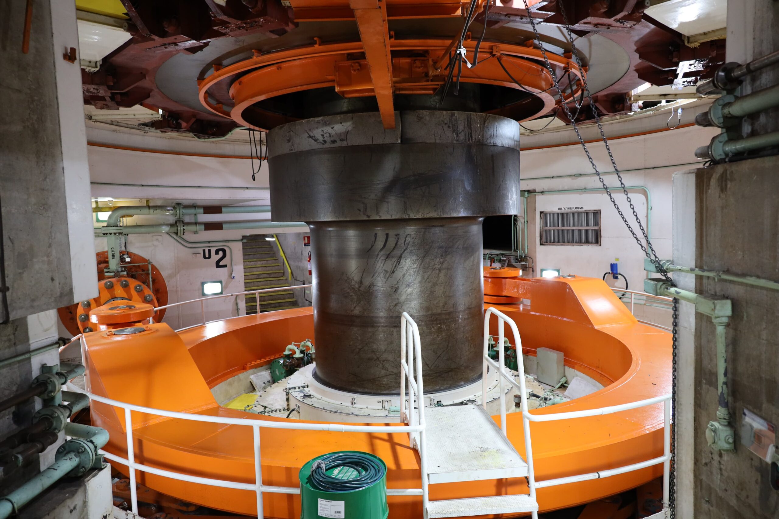 La U02 de la Central Hidroeléctrica ITAIPU ya se encuentra nuevamente en servicio
