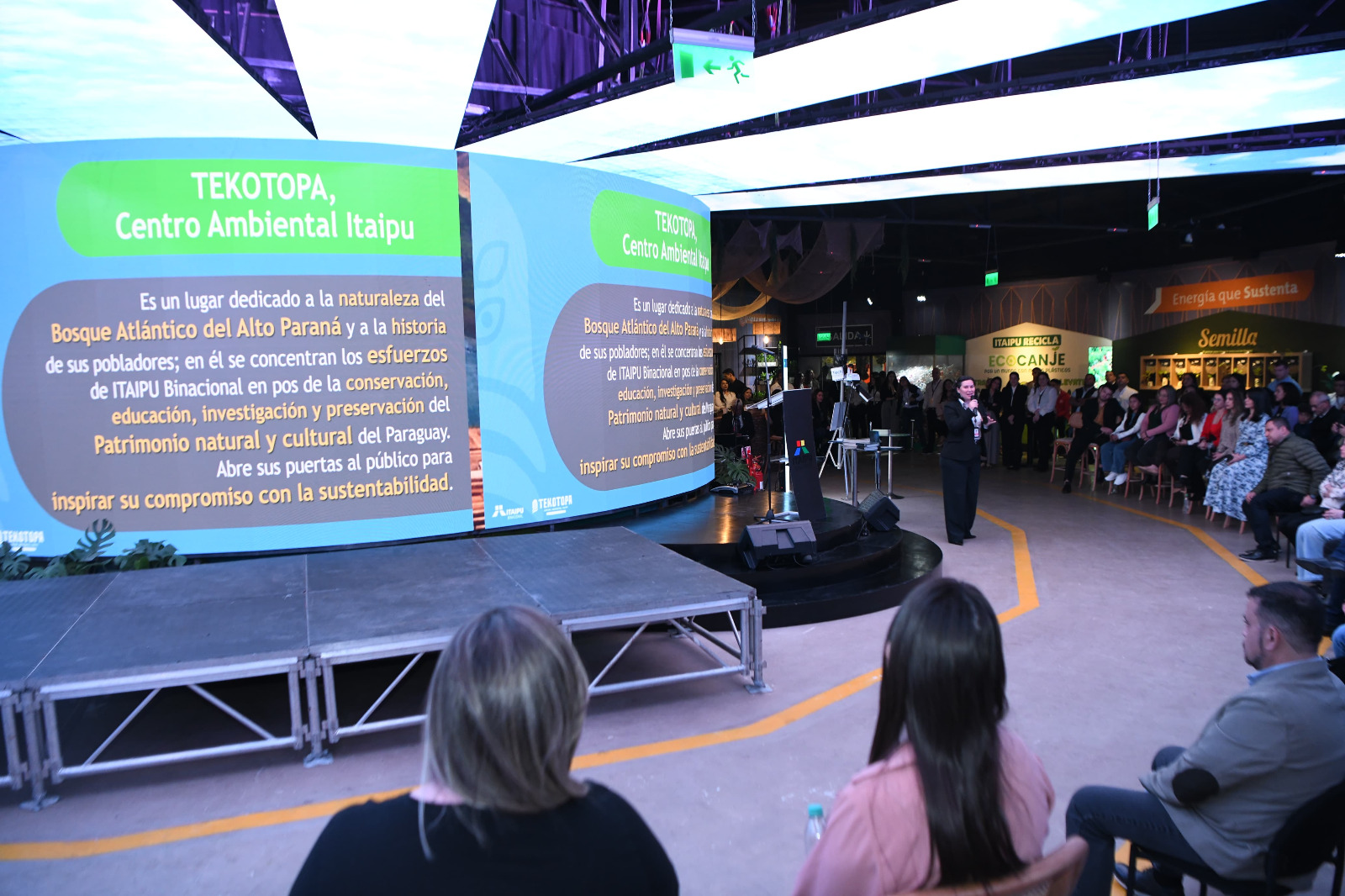 ITAIPU dio a conocer sus múltiples acciones para proteger la naturaleza en la Noche del Medio Ambiente de la Expo 2025