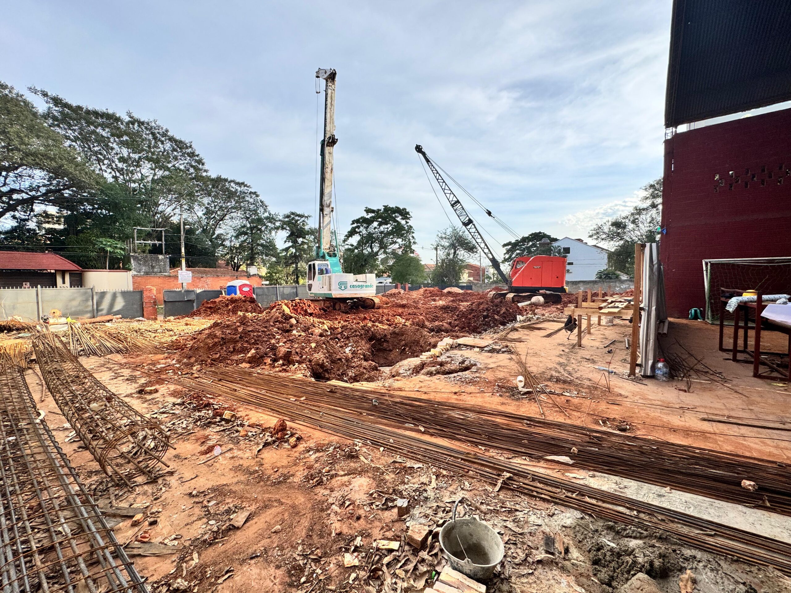 Avanza la remodelación integral del Colegio Técnico Nacional con financiamiento de ITAIPU