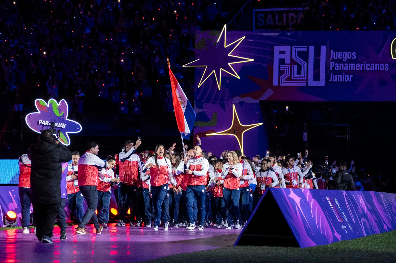 ITAIPU marcó presencia en la mágica apertura de los Juegos Panamericanos ASU2025