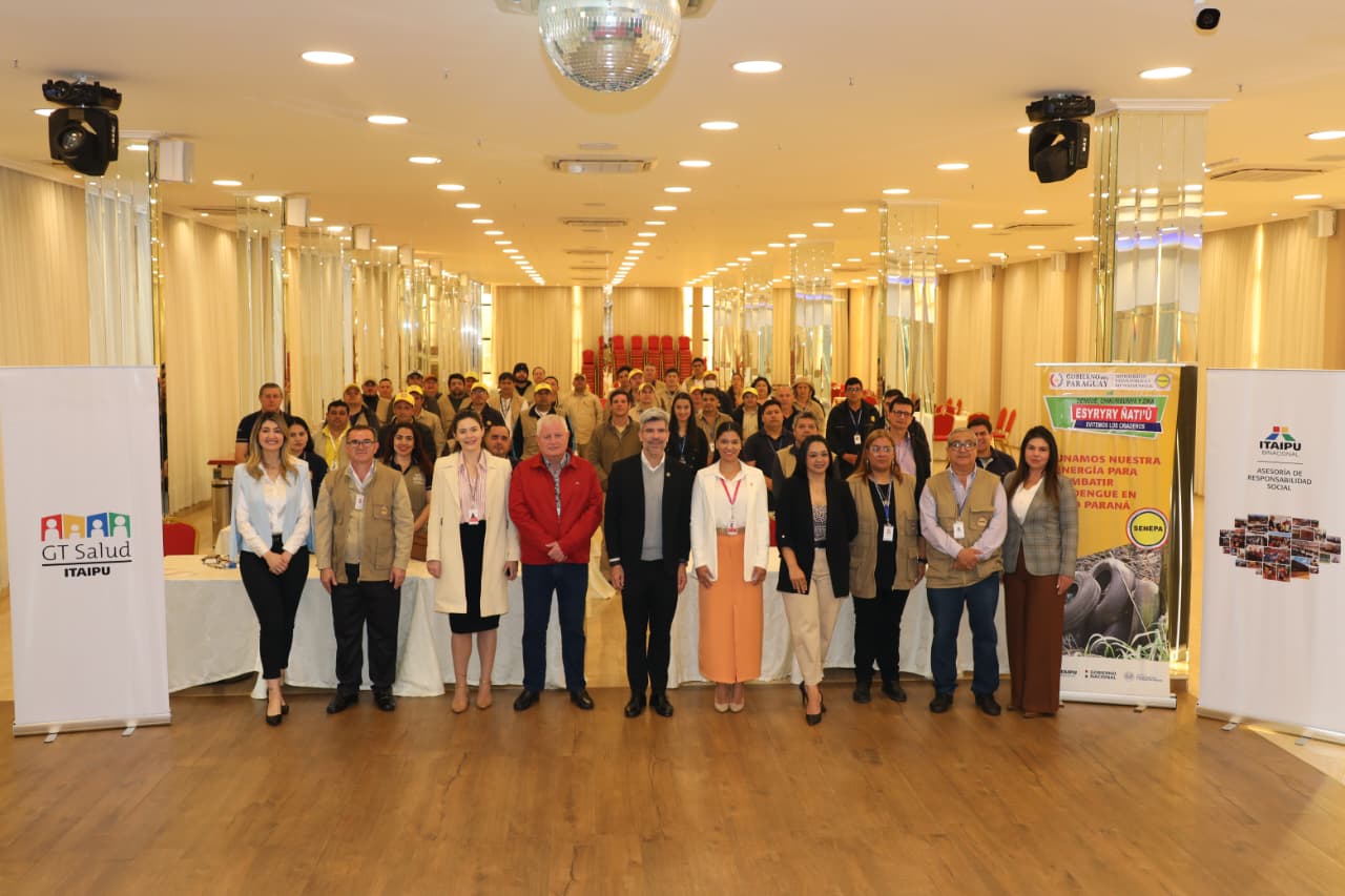 Funcionarios del SENEPA participan en evento de actualización con apoyo del GT ITAIPU Salud