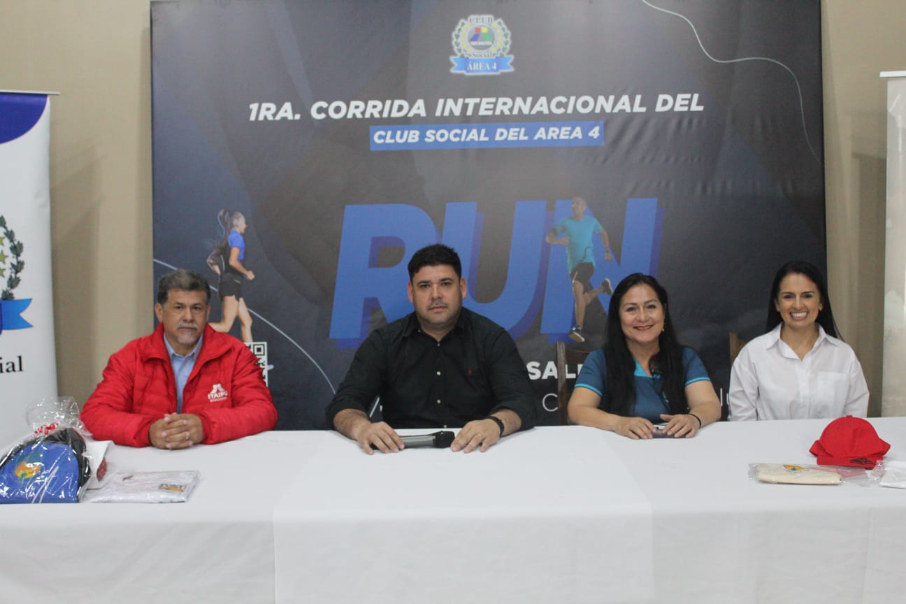 Lanzan primera corrida internacional organizada por el Club Social del Área 4