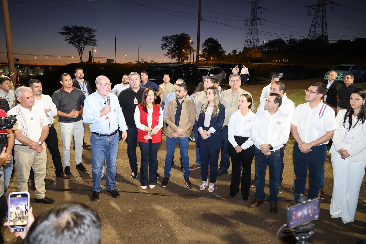 ITAIPU anuncia obras de iluminación de la ruta PY07 en el tramo Ciudad del Este – Presidente Franco