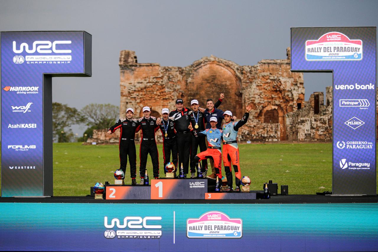 Paraguay supera la prueba en el Campeonato Mundial de Rally y hace historia con el apoyo de ITAIPU