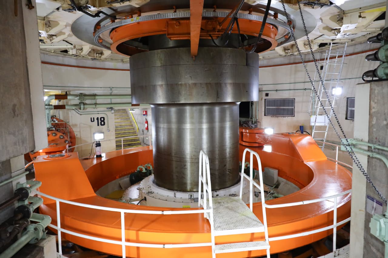 Arrancó el mantenimiento trisemestral de la U18 en la Central Hidroeléctrica ITAIPU