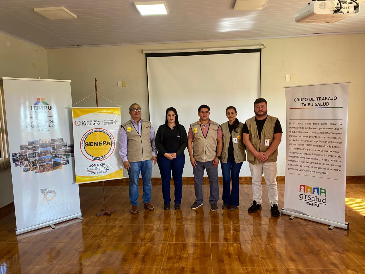 GT ITAIPU Salud apoya capacitación sobre enfermedades emergentes en Canindeyú