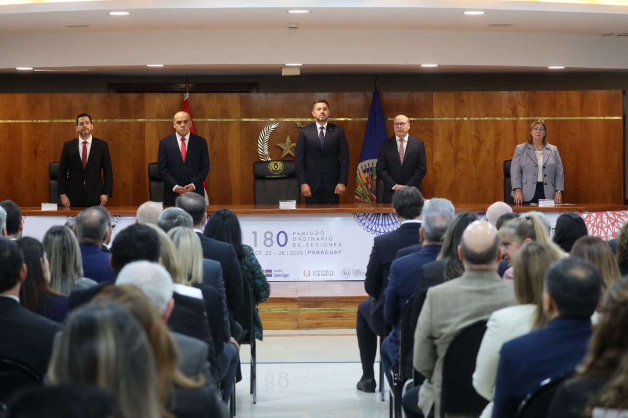 ITAIPU respalda el 180° Periodo de Sesiones de la Corte de Derechos Humanos en Paraguay