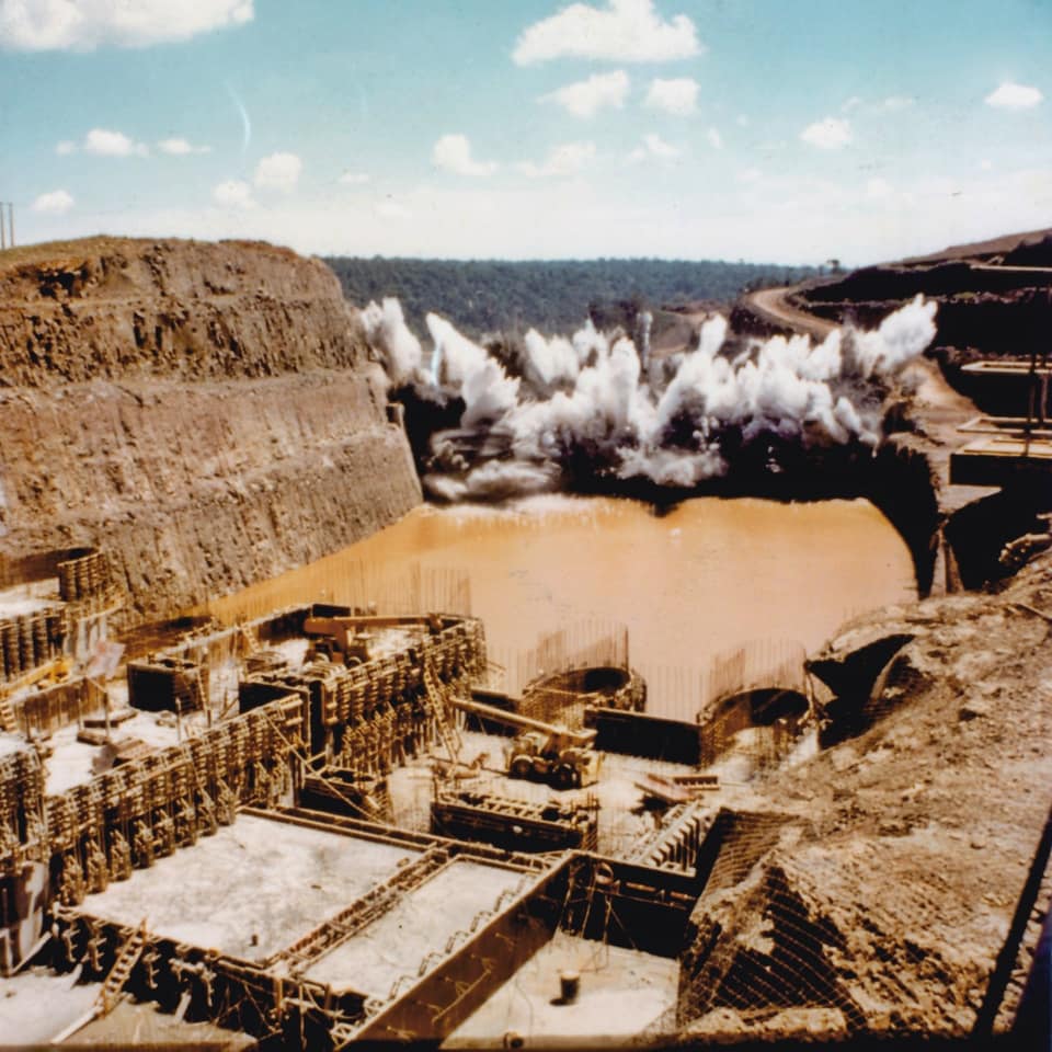 Se cumplen 47 años de la histórica explosión que abrió paso a la Central Hidroeléctrica ITAIPU