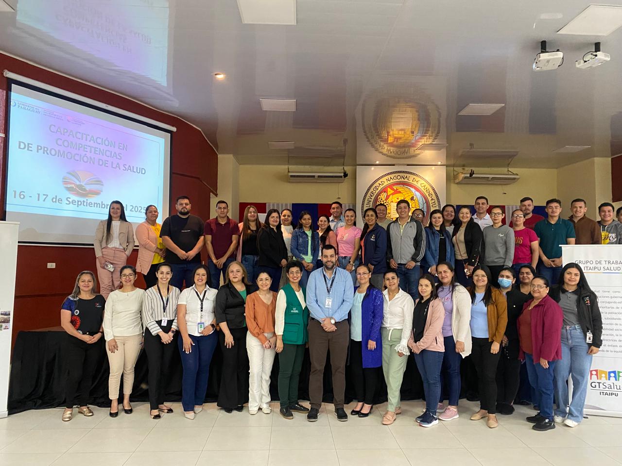 GT ITAIPU Salud respaldó taller sobre promoción de la salud en Canindeyú