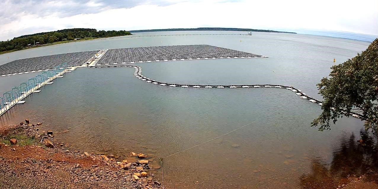 Finaliza montaje de pasarela de acceso y ductos de conexión entre Planta Solar de ITAIPU y Puesto de Distribución