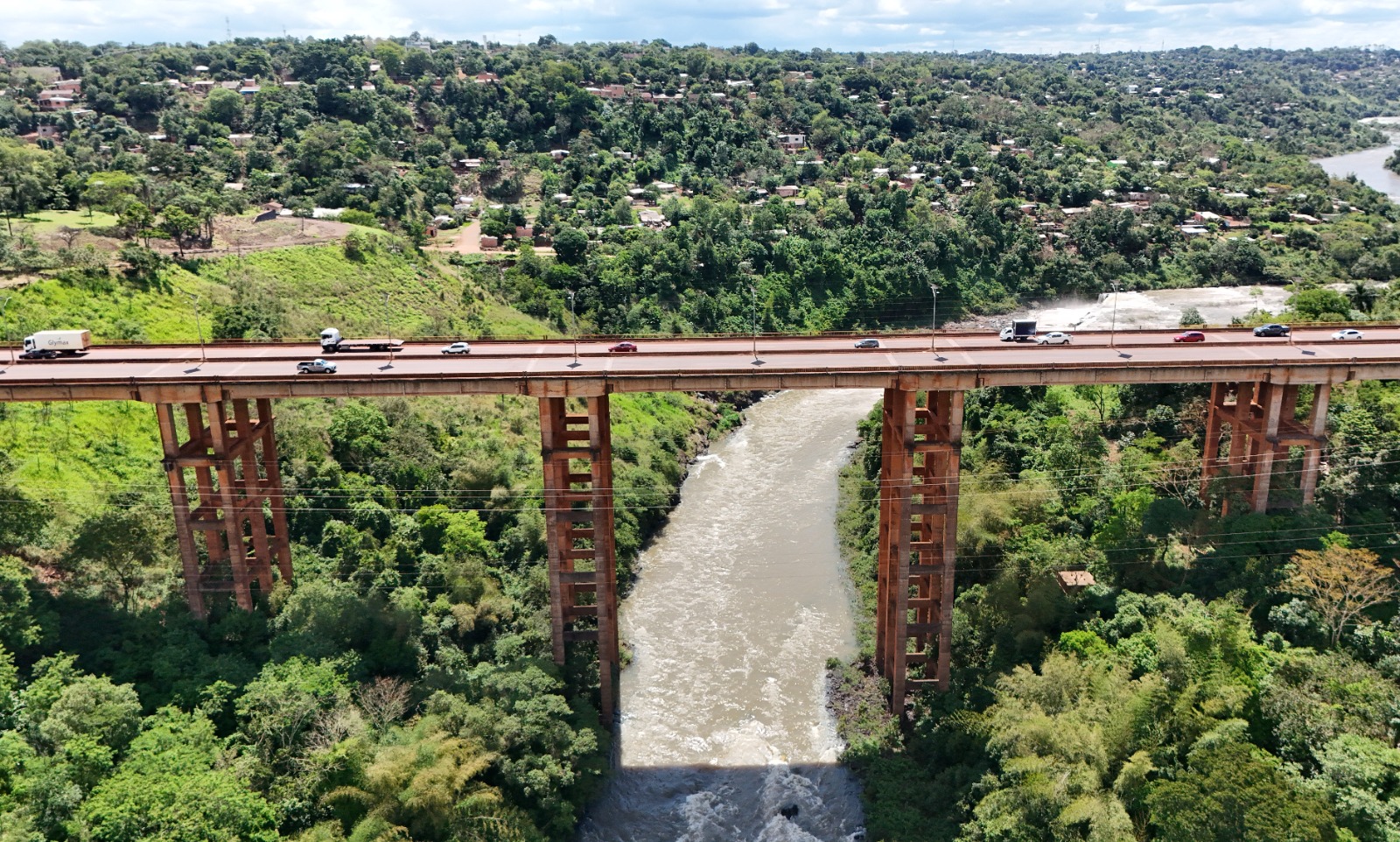 Realizarán mejoras estructurales en el puente Costa Cavalcanti con apoyo de ITAIPU