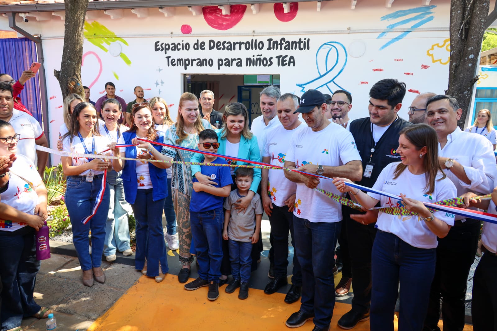 Habilitan espacio de atención para niños con TEA en Coronel Oviedo, con apoyo de ITAIPU