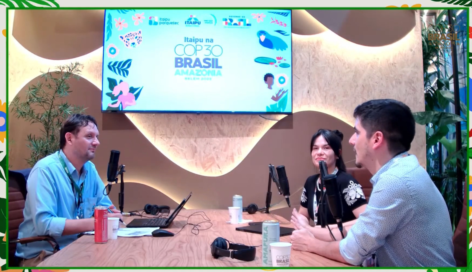 ITAIPU y MADES expusieron en la COP30 sobre la articulación entre energía limpia y acción climática