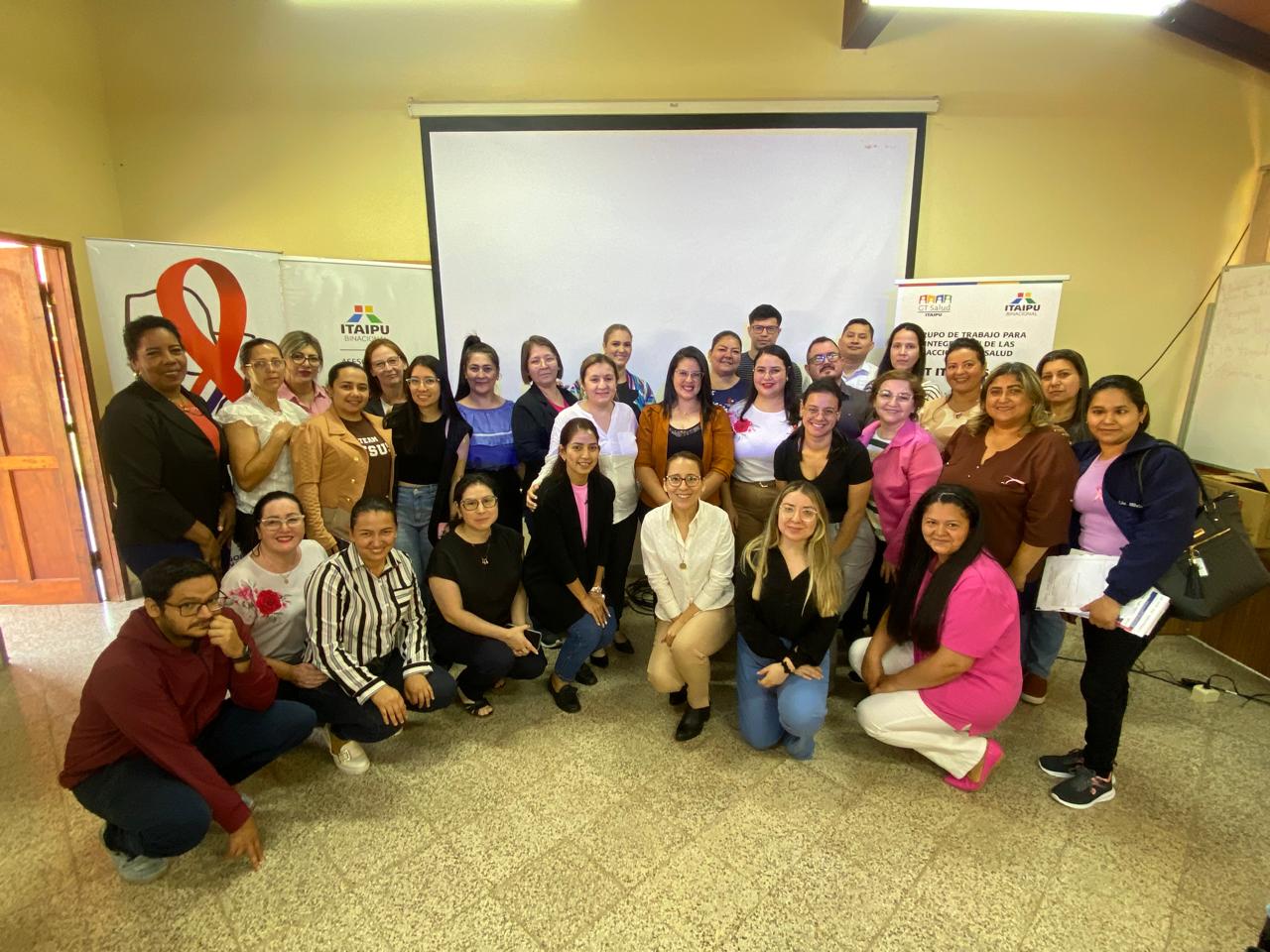 GT ITAIPU Salud respalda la capacitación de profesionales sobre enfermedades transmisibles