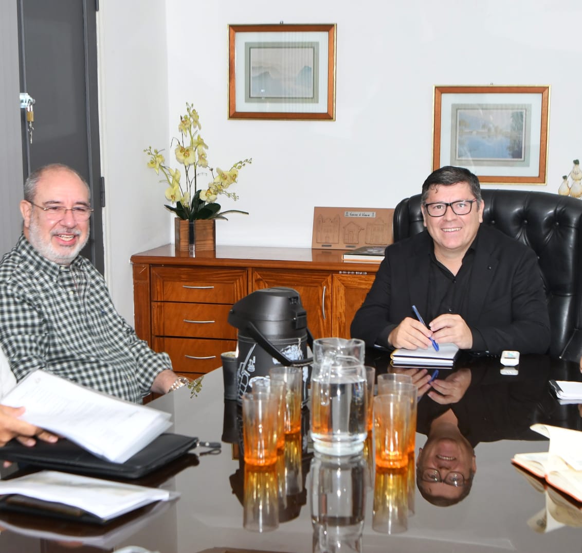 ITAIPU y Municipalidad de Ciudad del Este delinean acciones para la concreción de obras estratégicas