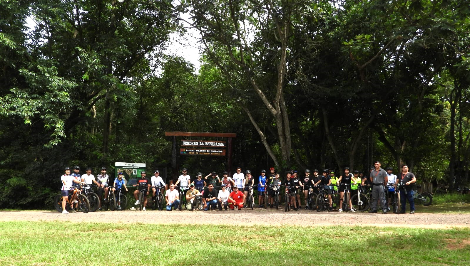 Familias de Saltos del Guairá disfrutaron de nuevo atractivo en el Refugio Biológico de Mbaracayú