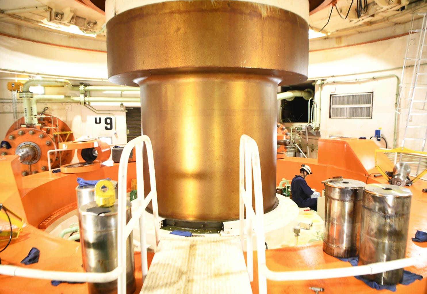 Se inició el primer mantenimiento preventivo del año con la parada de la Unidad Generadora 09 de ITAIPU