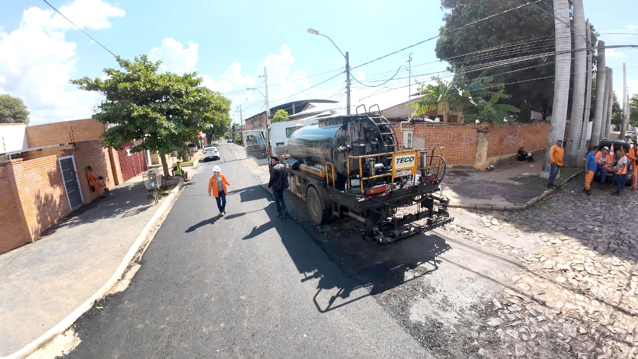 Inician las obras viales del Plan 1.000 en Asunción con el financiamiento de ITAIPU