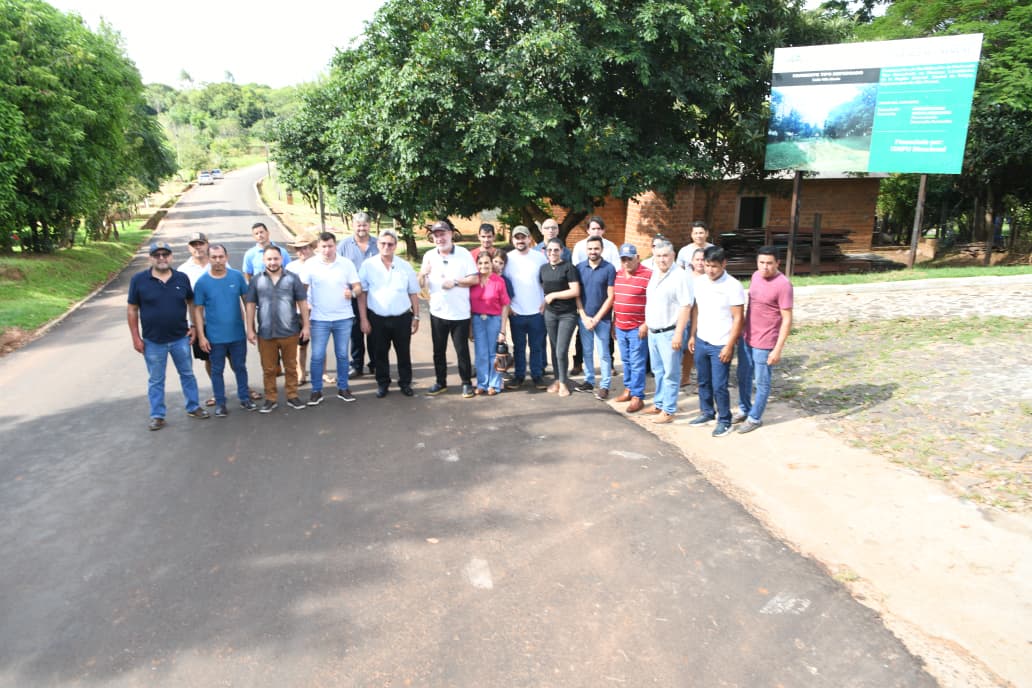 Itakyry mejora su conectividad vial con el Plan 1000 km financiado por ITAIPU