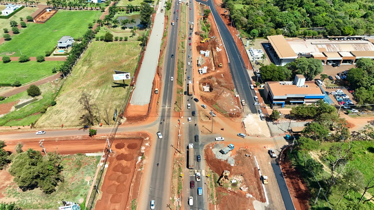 Alistan colectoras para inicio de construcción del Viaducto Km 10 en Ciudad del Este, financiado por ITAIPU