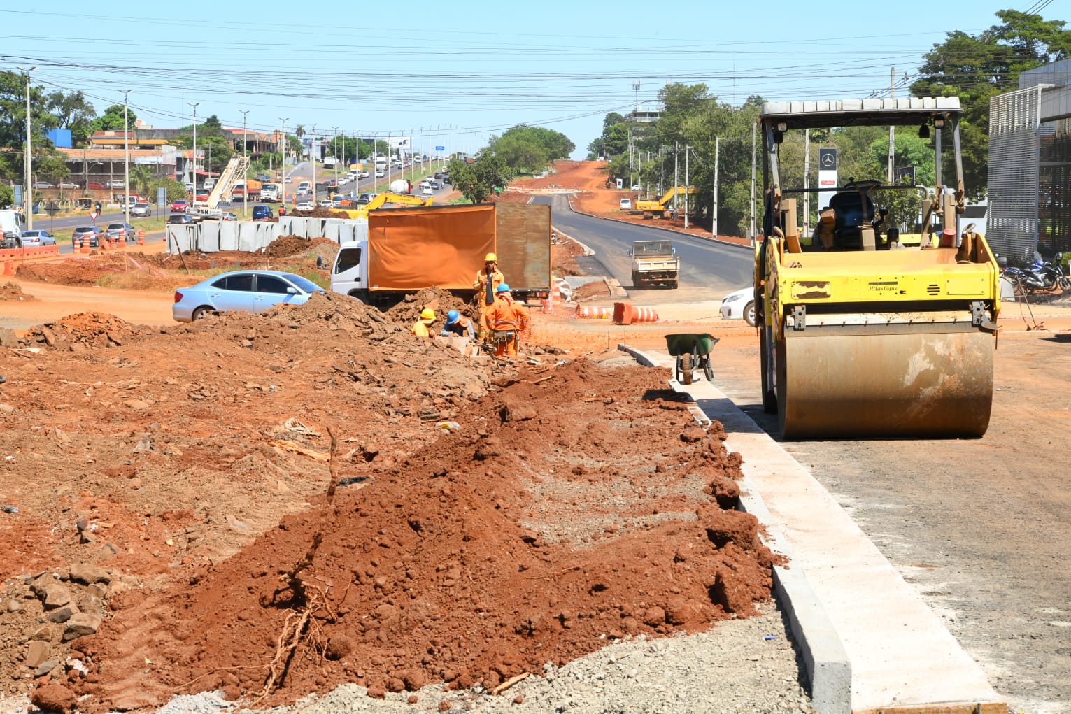 Este domingo se habilitarán nuevos desvíos por obras del Viaducto Km 10 de CDE, financiado por ITAIPU