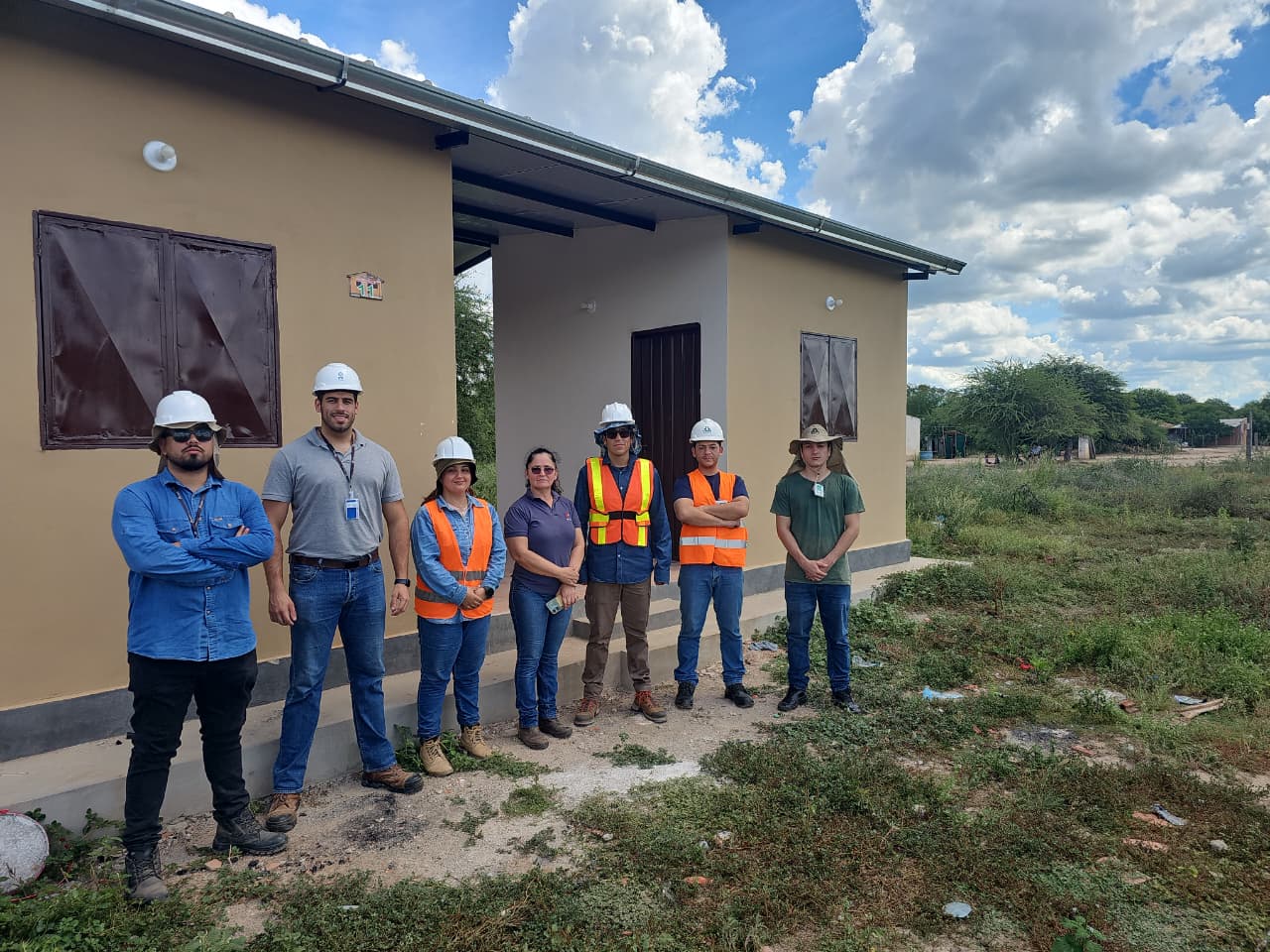 Verifican avances de obras financiadas por ITAIPU en el Chaco para beneficiar a comunidades más vulnerables