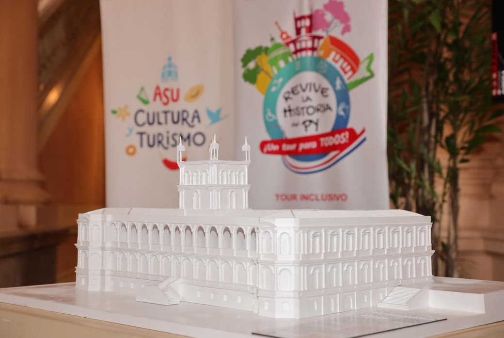 Con apoyo de ITAIPU habilitan circuito turístico inclusivo en el Palacio de López
