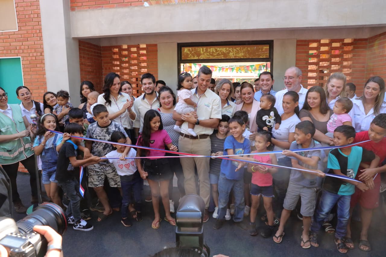 Gobierno inaugura centro para la primera infancia en Capiatá con apoyo de ITAIPU