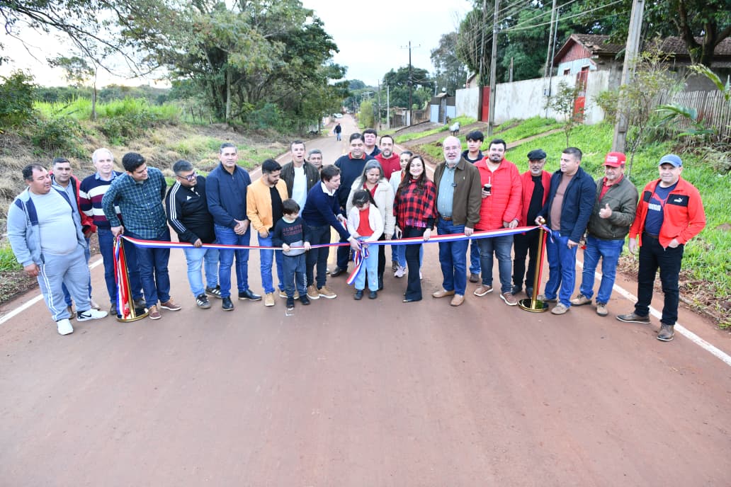 ITAIPU impulsa obras de infraestructura y mejoramiento de espacios públicos en San Alberto