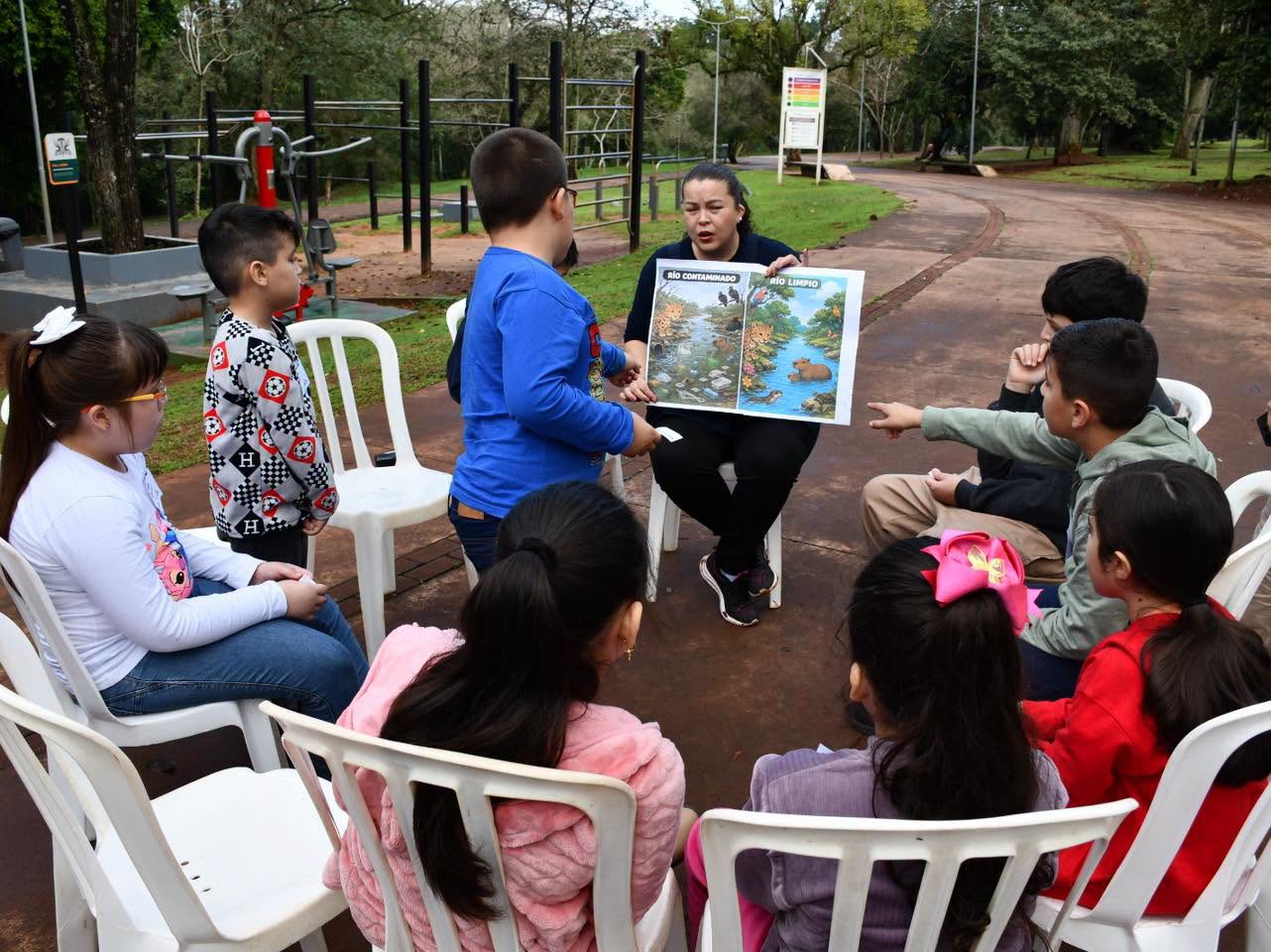 Niños aprendieron y disfrutaron en talleres que ofreció ITAIPU durante las vacaciones de invierno