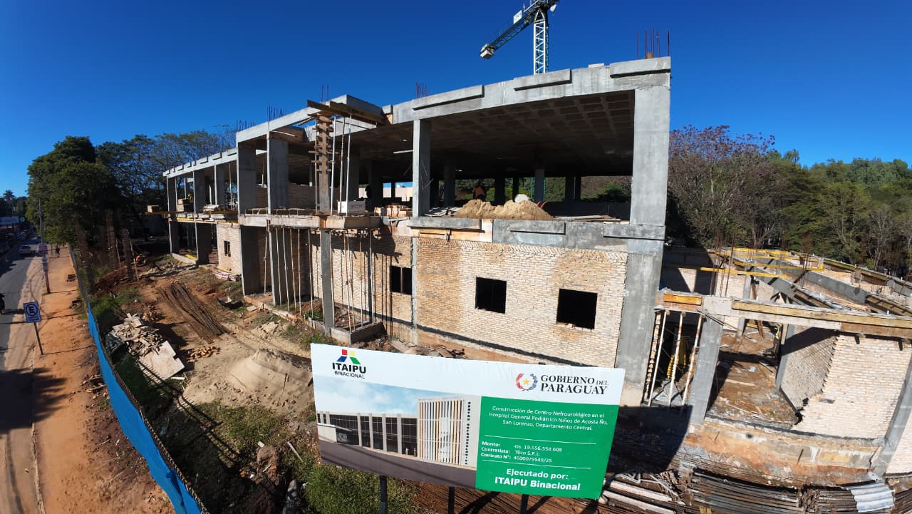 ITAIPU impulsa el primer Centro Nefrourológico Pediátrico del país en el Hospital Acosta Ñu