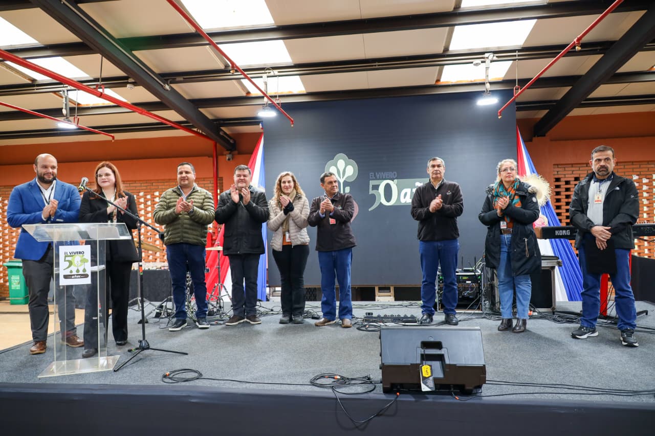 Vivero Forestal de ITAIPU celebró 50° aniversario con emotivo acto de homenaje
