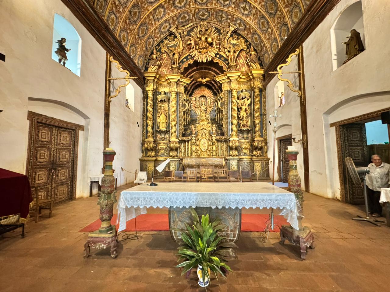 Segunda fase de restauración integral del Templo de Yaguarón está en marcha, con apoyo de ITAIPU