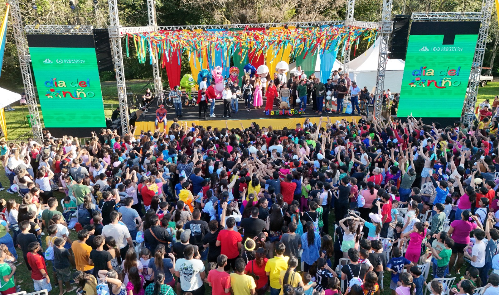 ITAIPU organiza jornadas recreativas para celebrar el Día del Niño en Alto Paraná