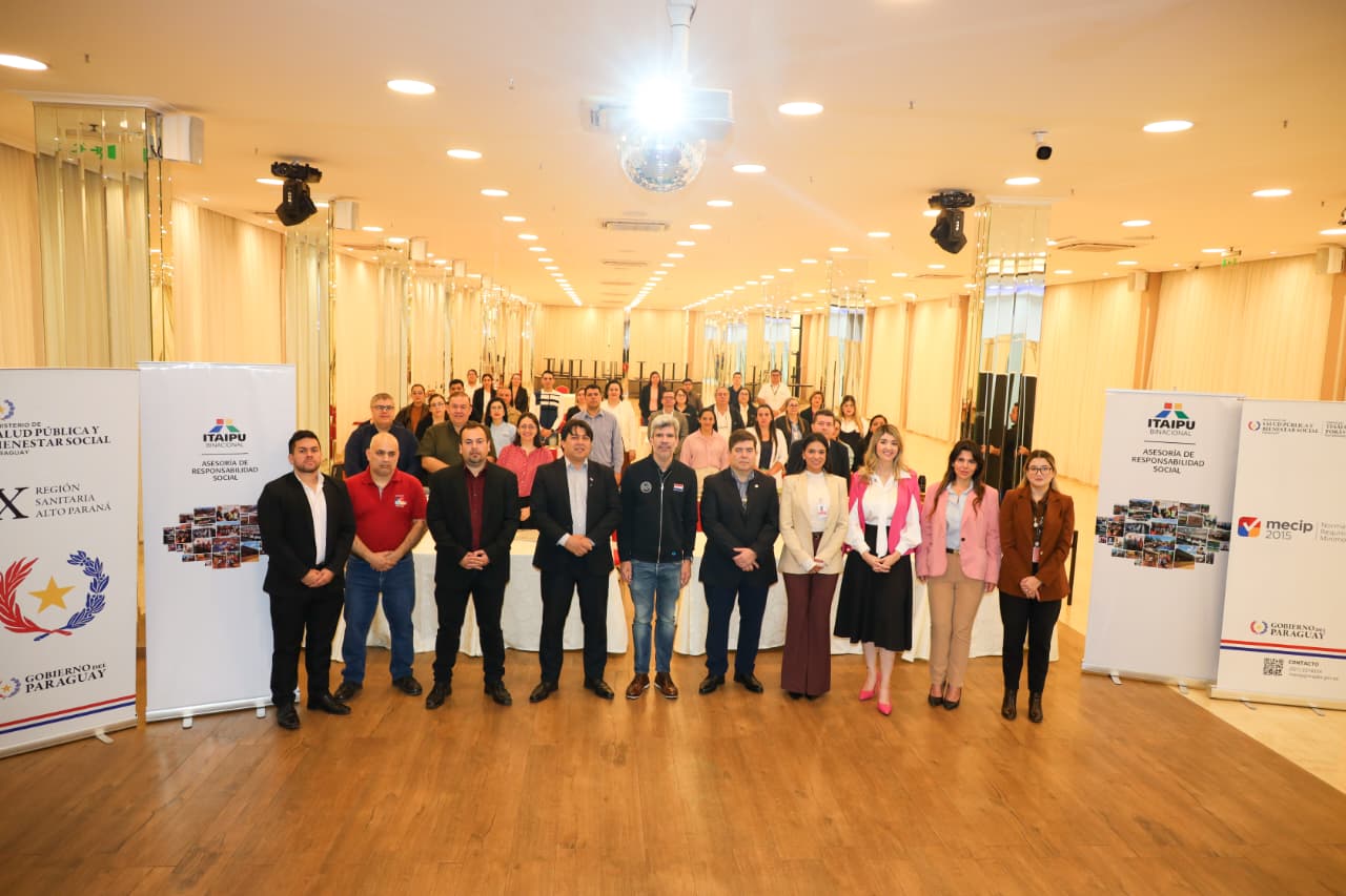 Realizan taller programático de la X Región Sanitaria con apoyo del GT ITAIPU Salud