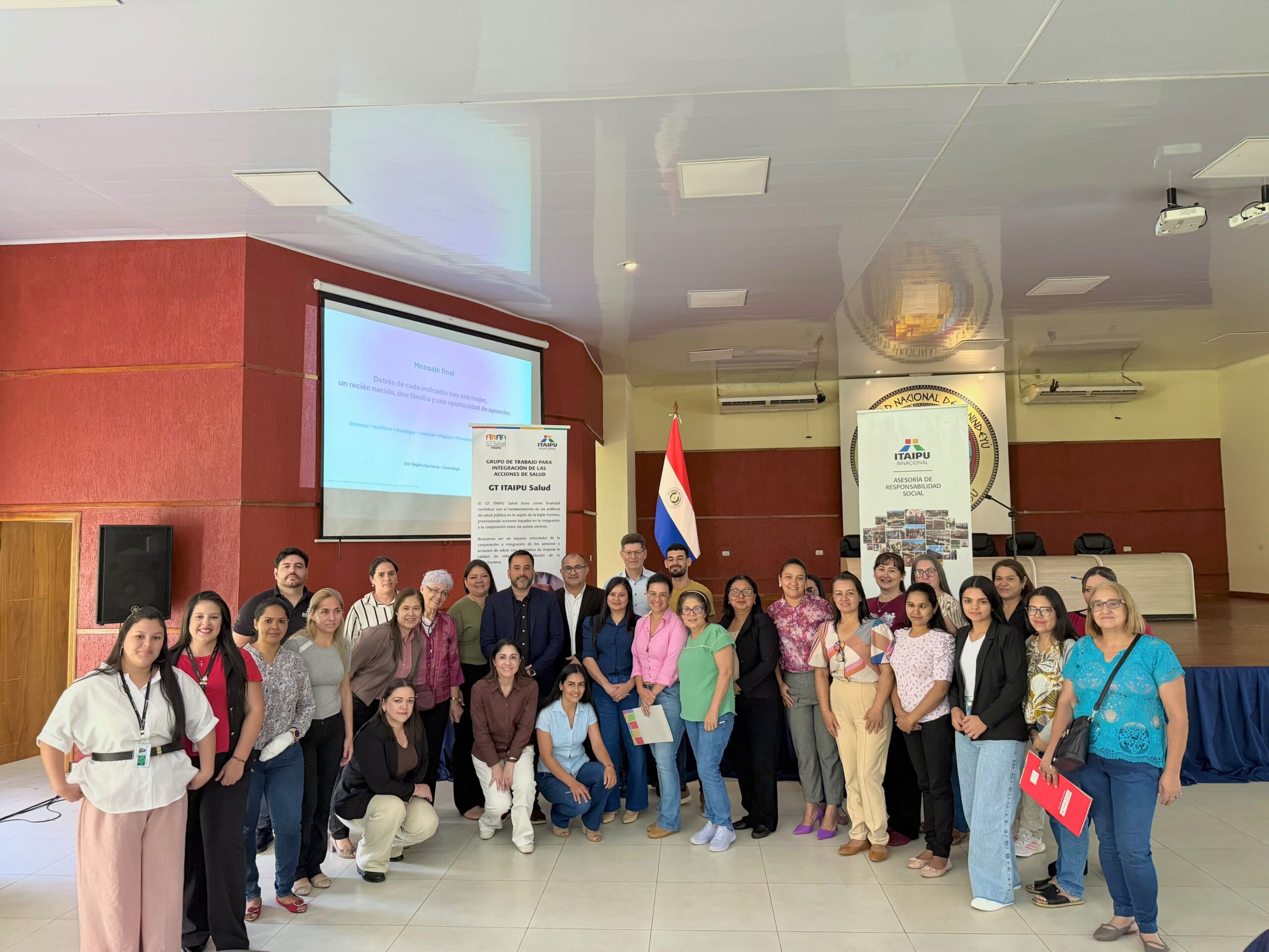Impulsan acciones para mejorar salud materna y neonatal en Canindeyú, con respaldo de GT ITAIPU Salud