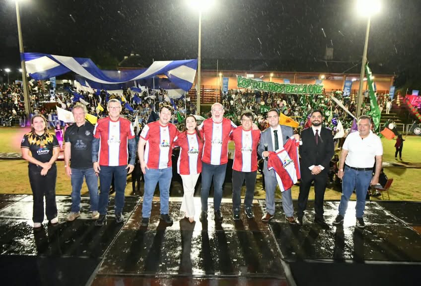 ITAIPU marcó presencia en inauguración de los Juegos Universitarios Copa UNE 2026