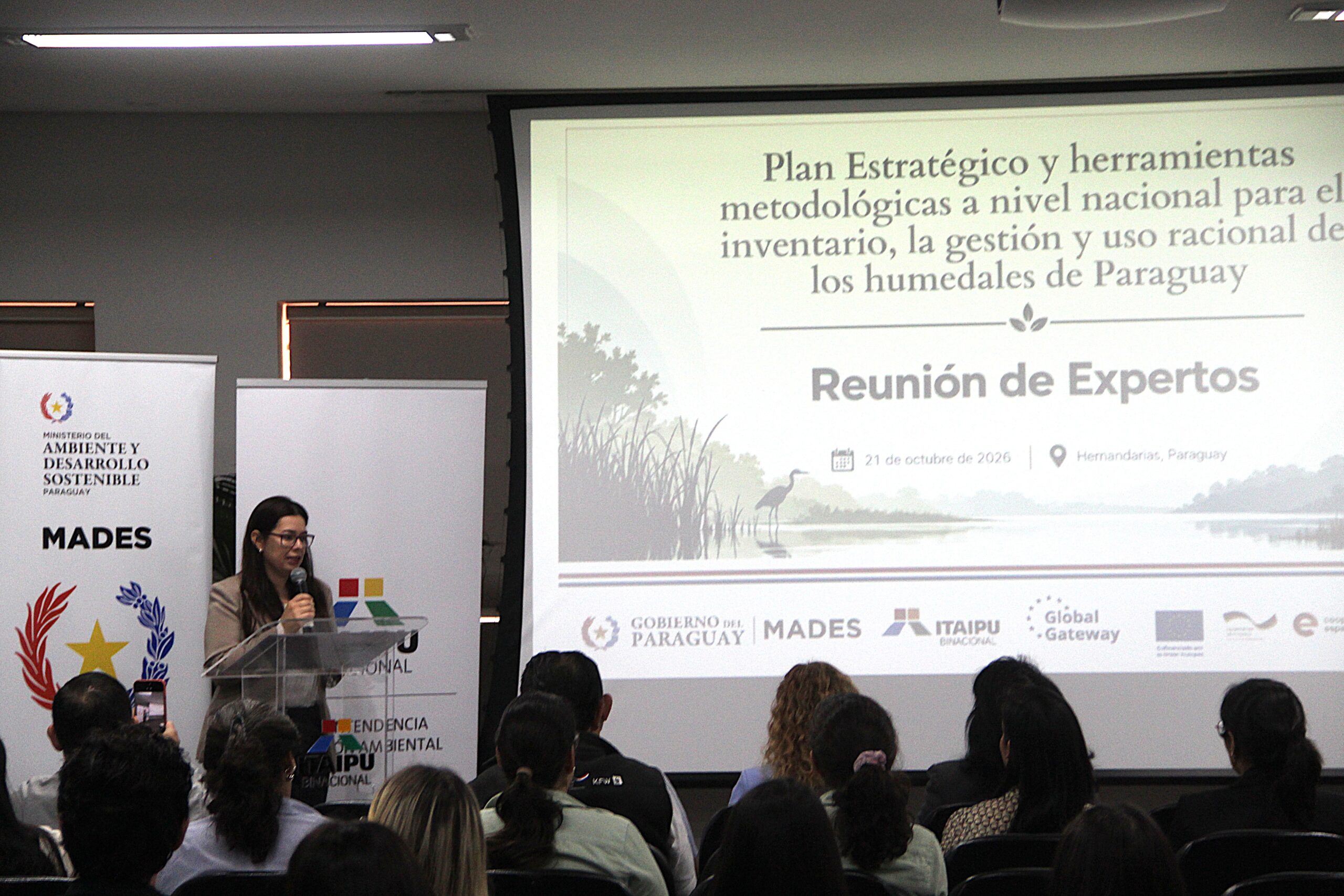 ITAIPU participa en jornadas técnicas para fortalecer la gestión y conservación de los humedales