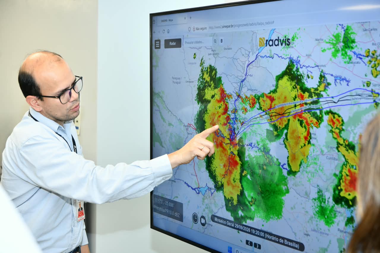ITAIPU monitorea y emite diariamente un boletín hidrológico a través de la Dirección Técnica